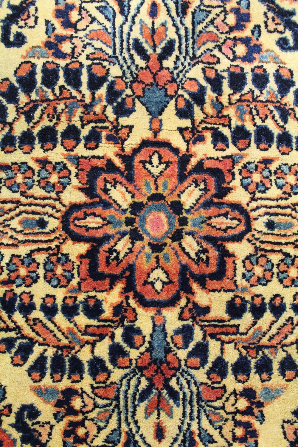 Antique Sarouk Handwoven Traditional Rug, JF8183