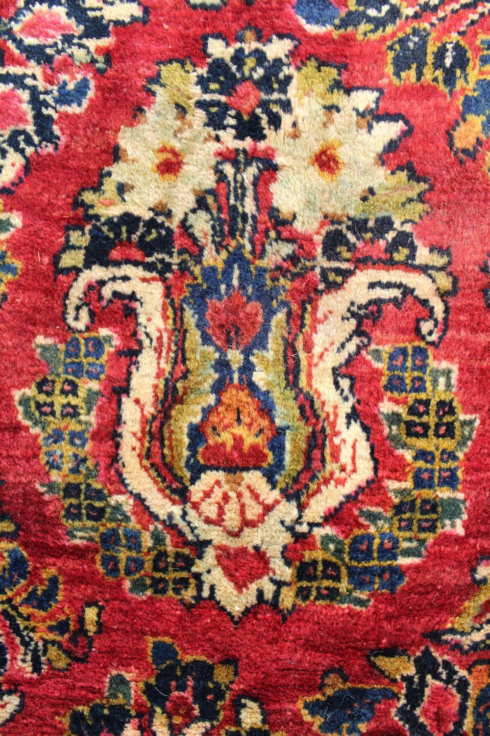 Antique Sarouk Handwoven Traditional Rug, JF8195