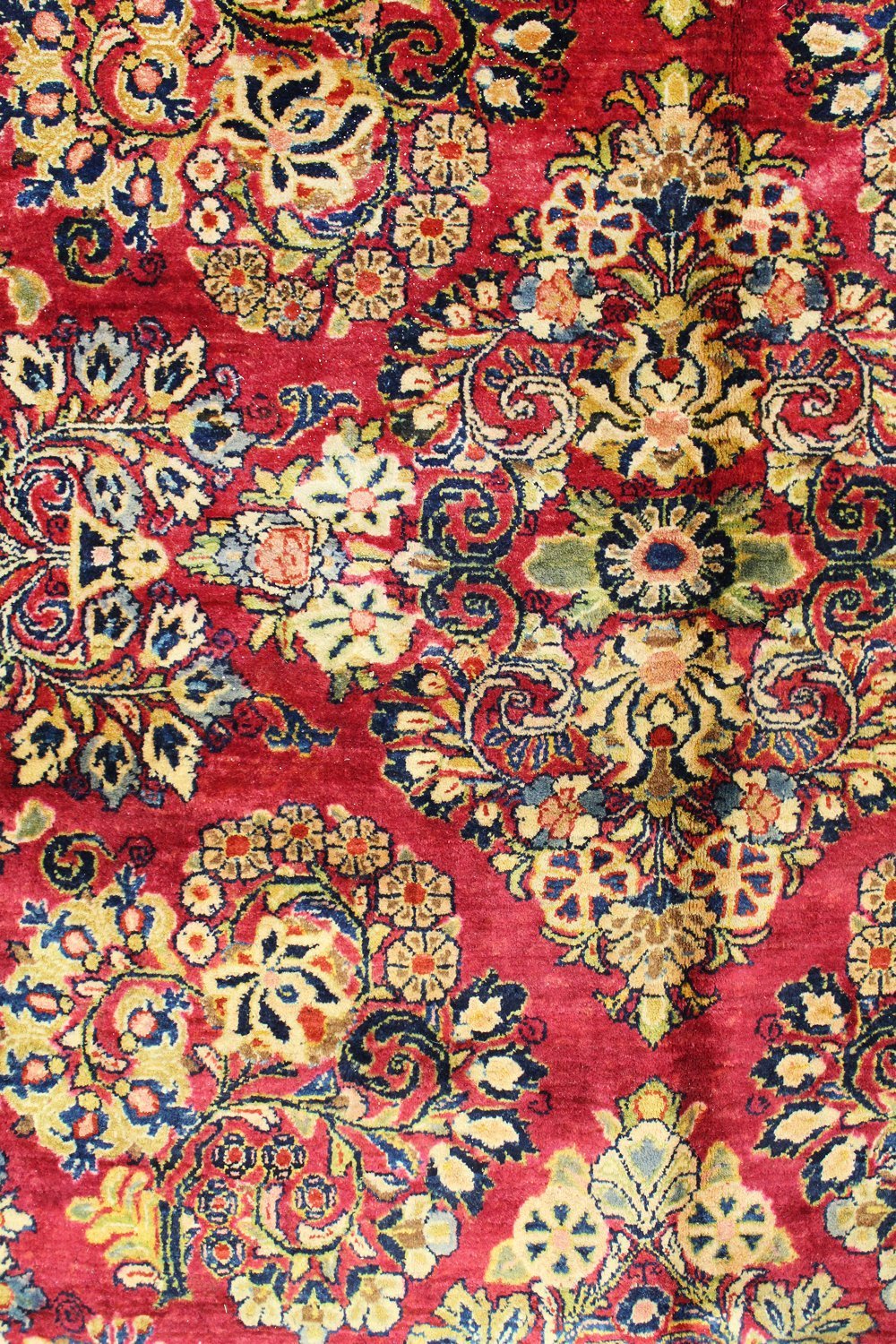 Antique Sarouk Handwoven Traditional Rug, JF8196
