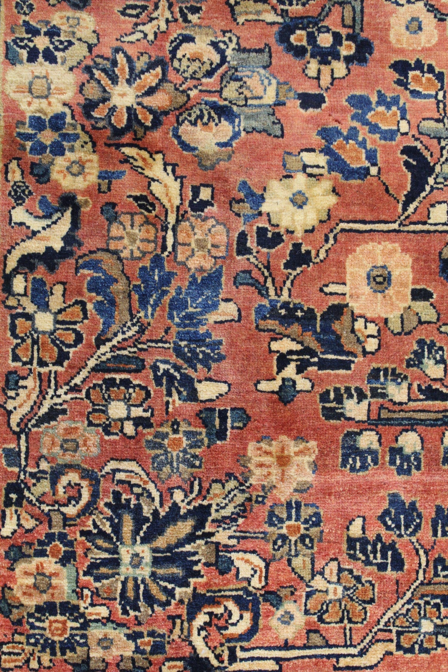 Antique Sarouk Handwoven Traditional Rug, JF8414