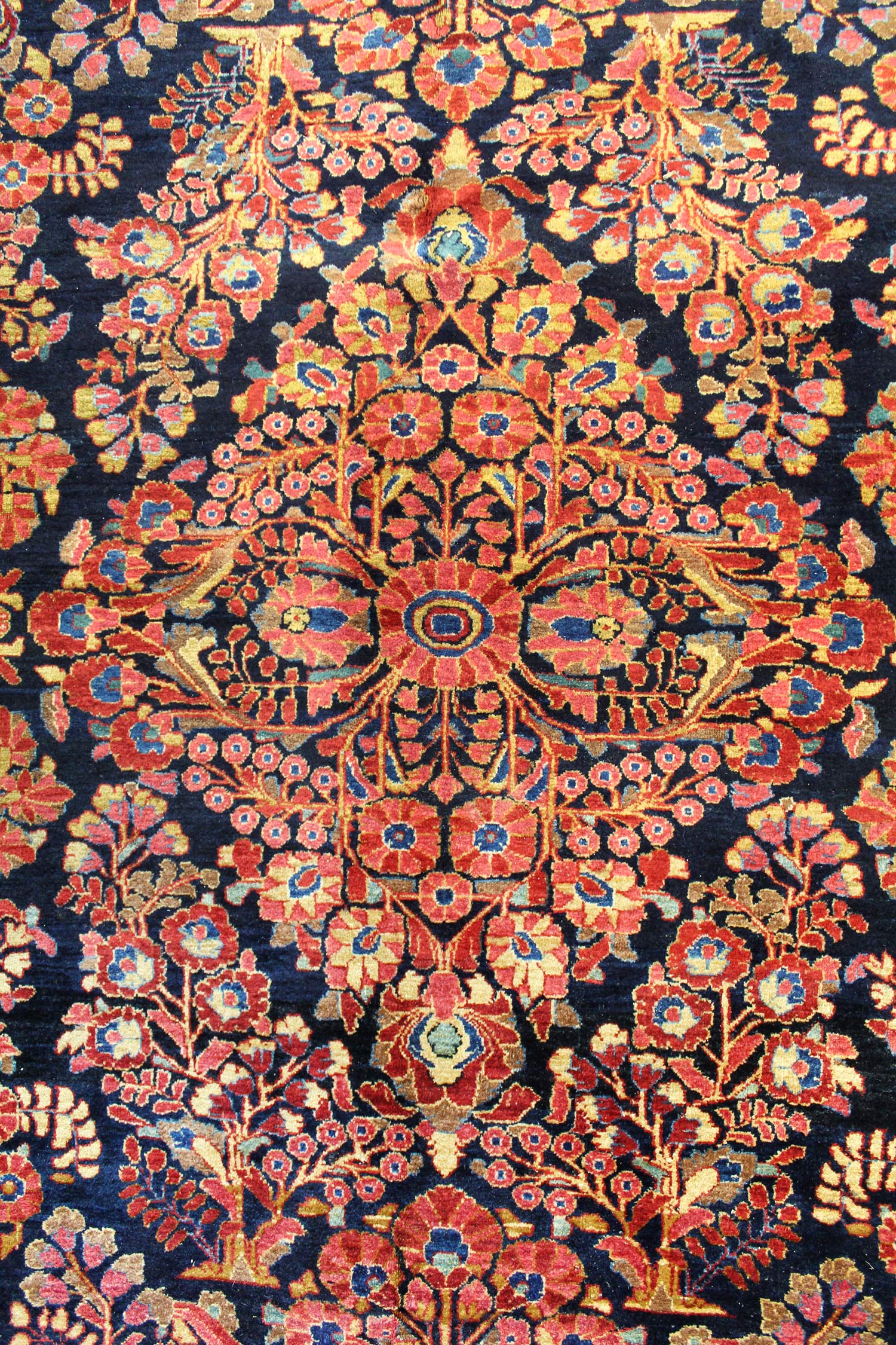 Antique Sarouk Handwoven Traditional Rug, JF8464