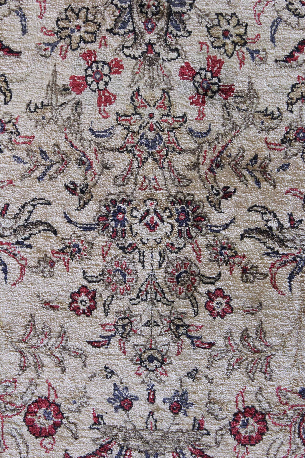Antique Silk Qum Handwoven Traditional Rug, JF8643