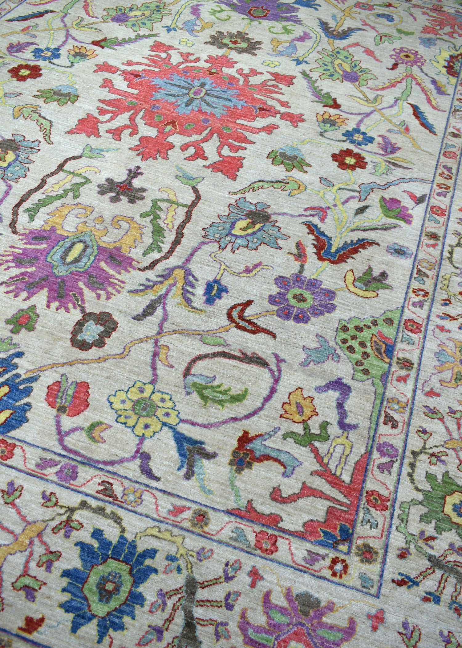 Sultanabad Handwoven Traditional Rug, J64160