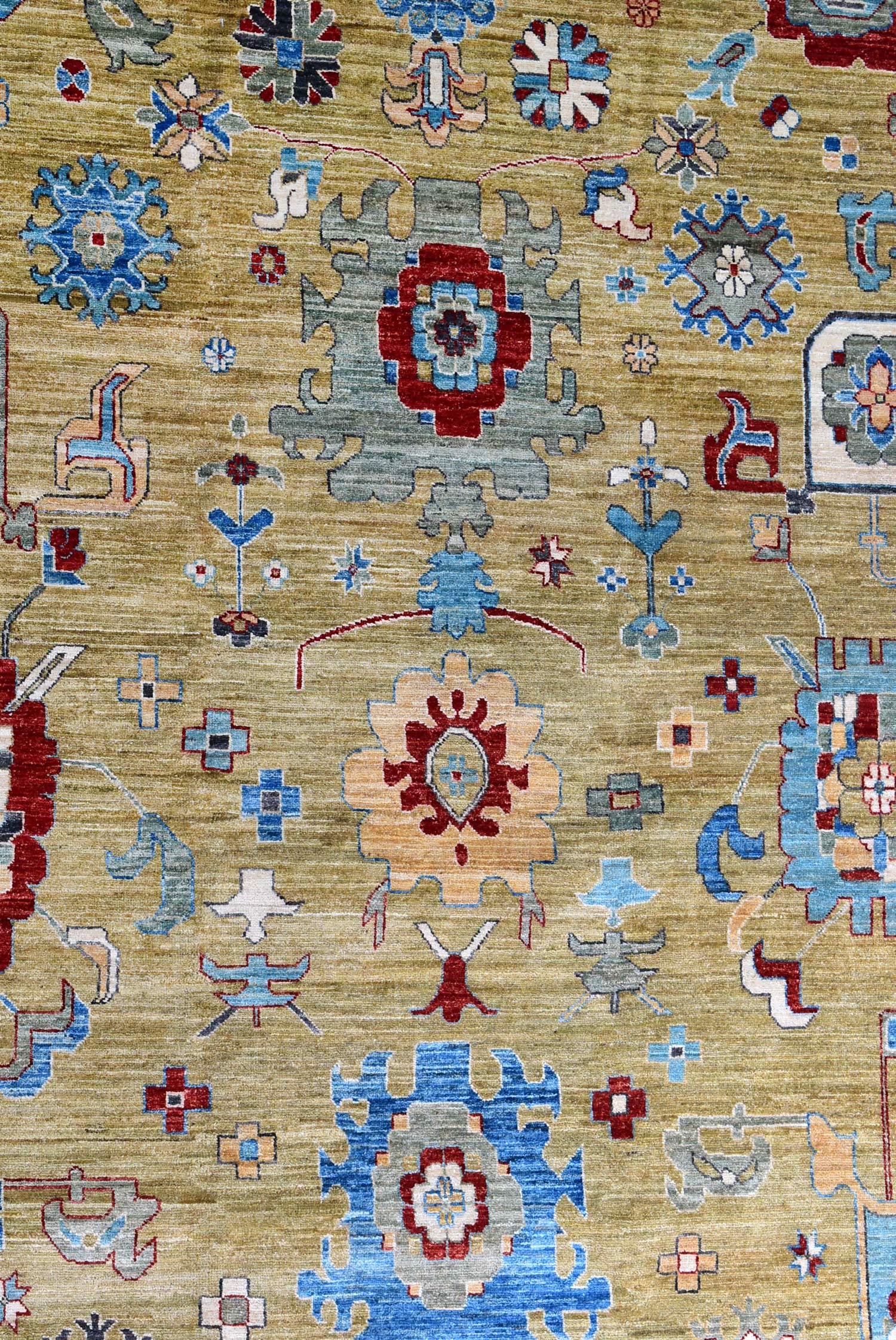 Sultanabad Handwoven Traditional Rug, J64956