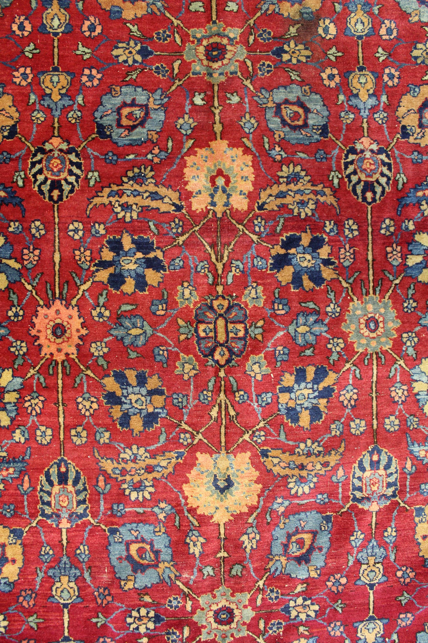 Antique Tabriz Handwoven Traditional Rug, JF8362