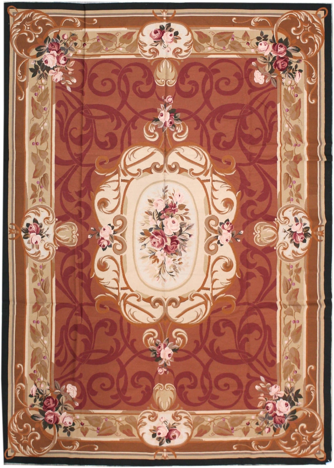 Trianon Needlepoint Traditional Rug