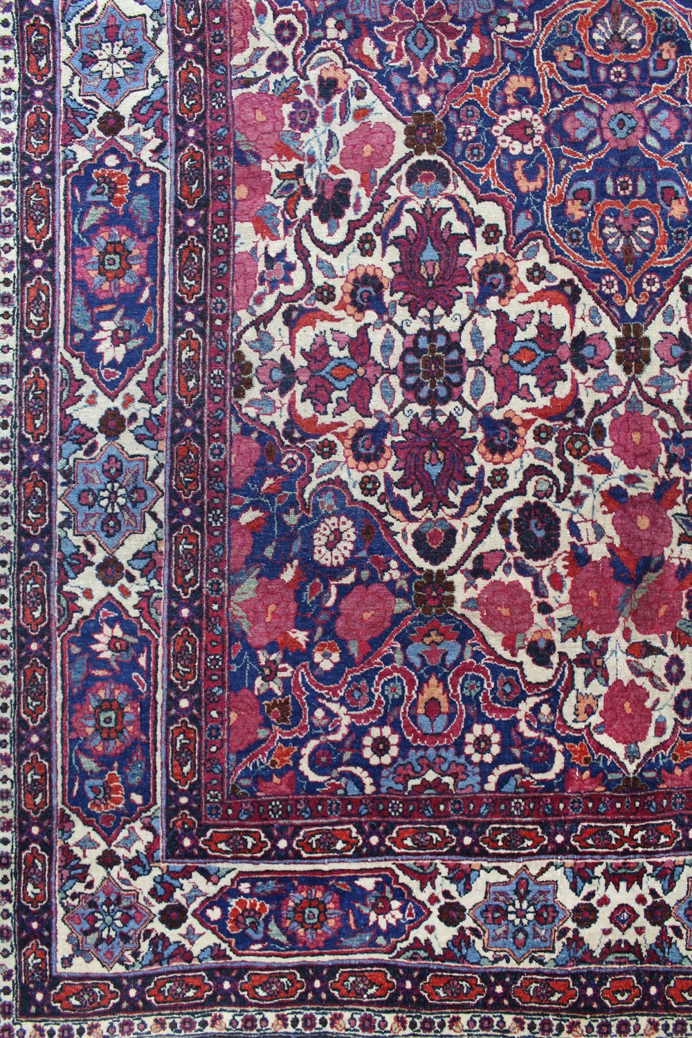 Antique Veramin Handwoven Traditional Rug, JF8117