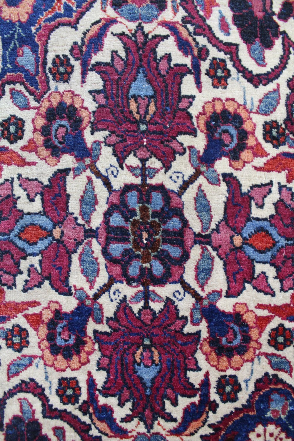 Antique Veramin Handwoven Traditional Rug, JF8117