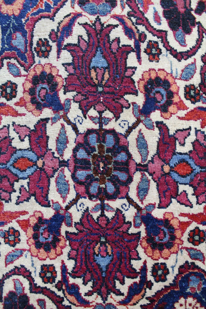 Antique Veramin Handwoven Traditional Rug, JF8117