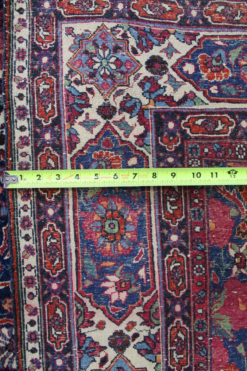 Antique Veramin Handwoven Traditional Rug, JF8117