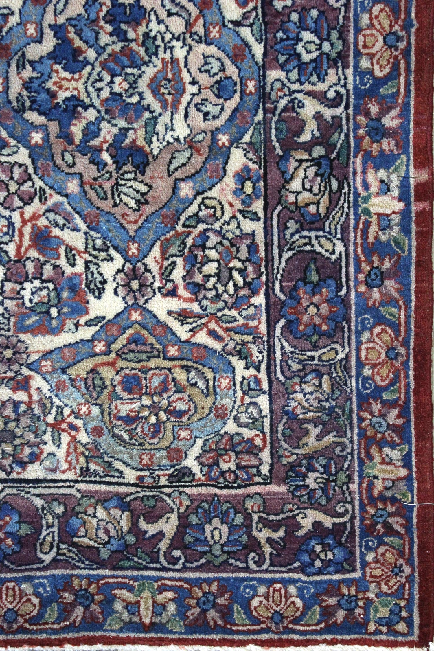 Antique Yezd Handwoven Traditional Rug, JF8660
