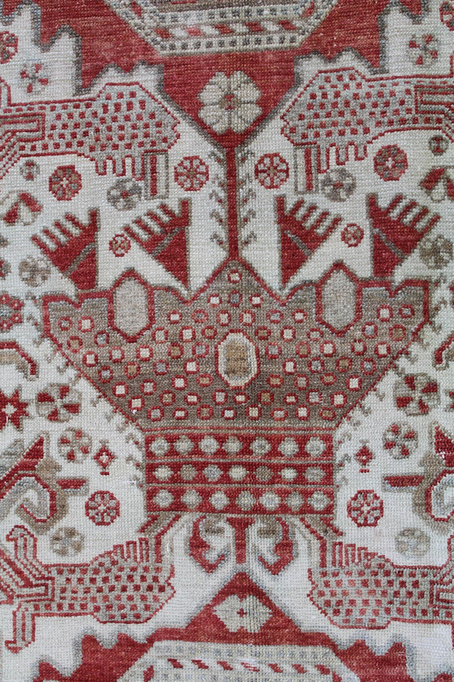 Vintage Bakhtiari Handwoven Transitional Rug, J62981