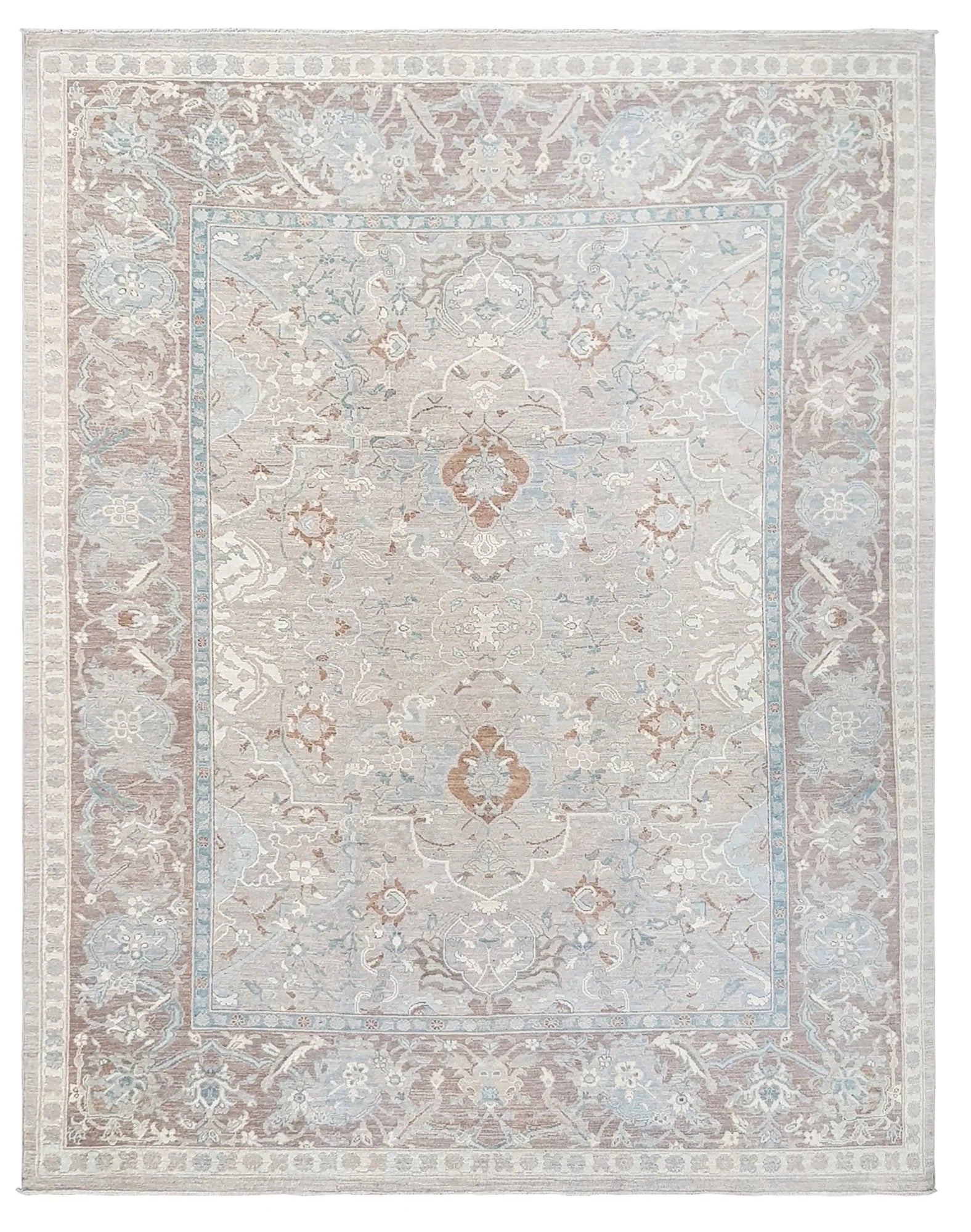 Classical Handwoven Transitional Rug