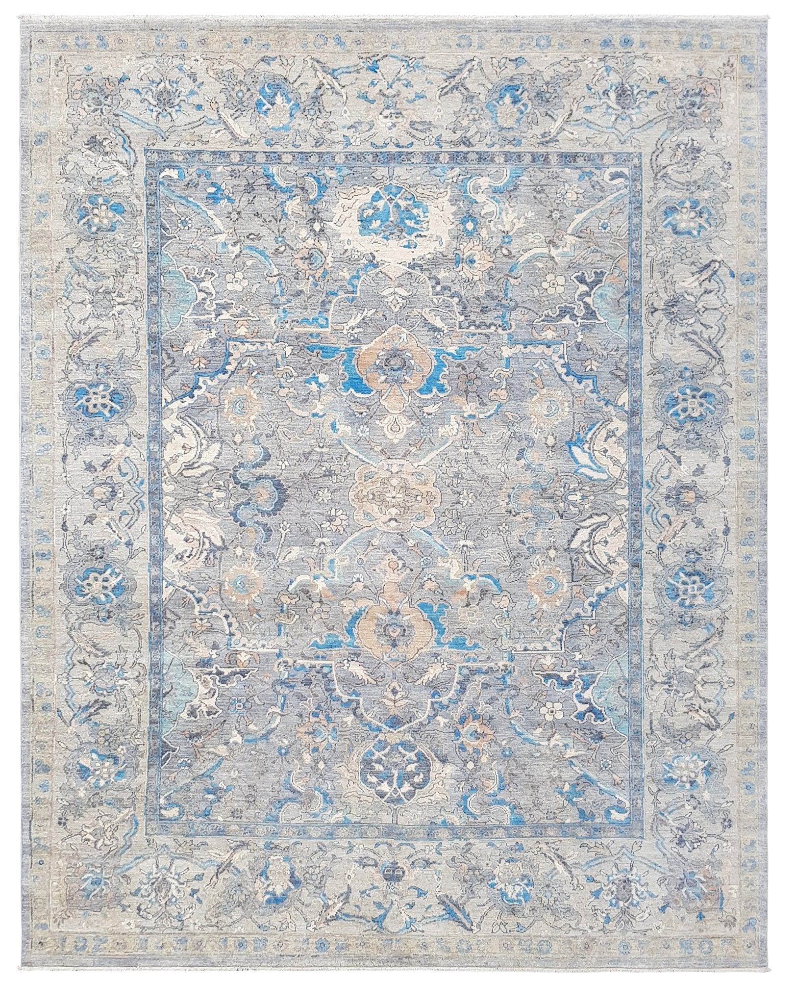 Classical Handwoven Transitional Rug