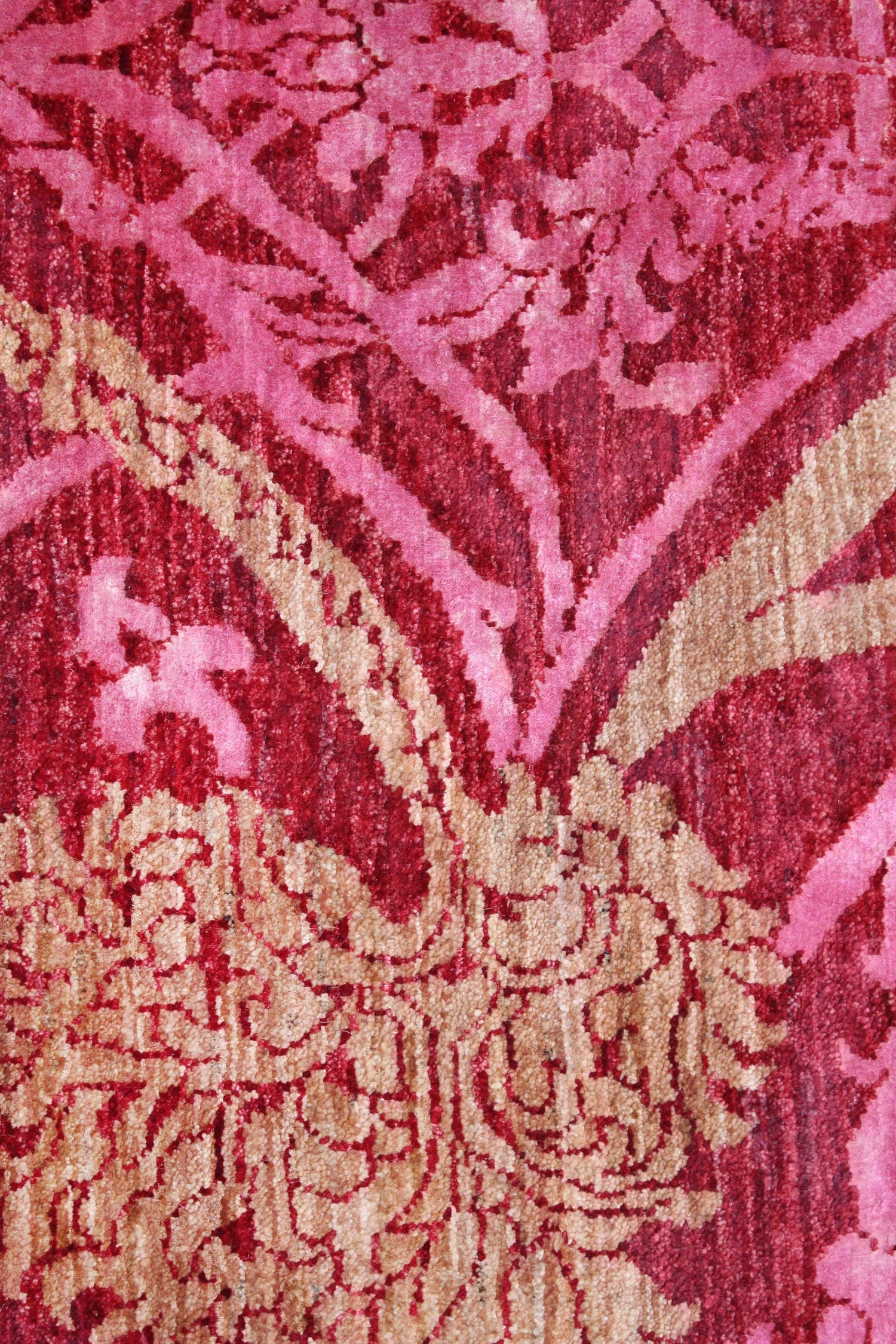 Fabric Handwoven Transitional Rug, J58960