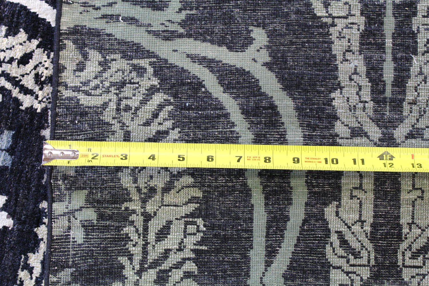 Fabric Handwoven Transitional Rug, J58965