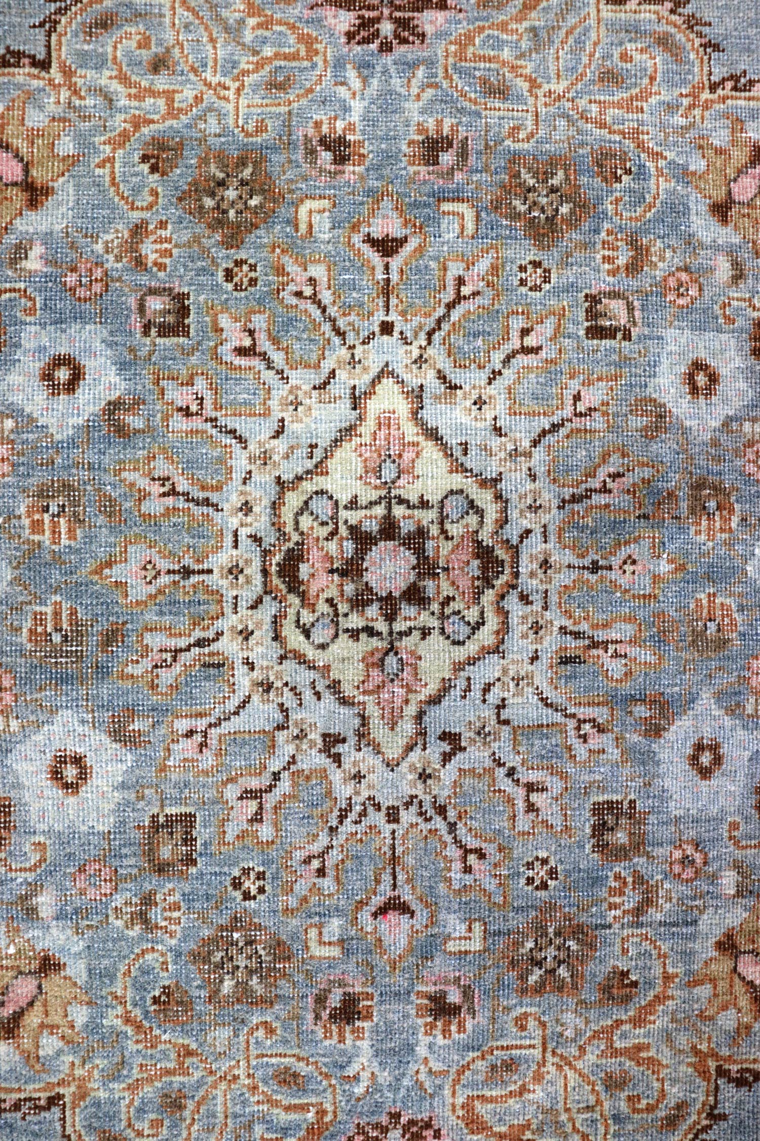 Vintage Haji Jalili Tabriz Handwoven Transitional Rug, J65327