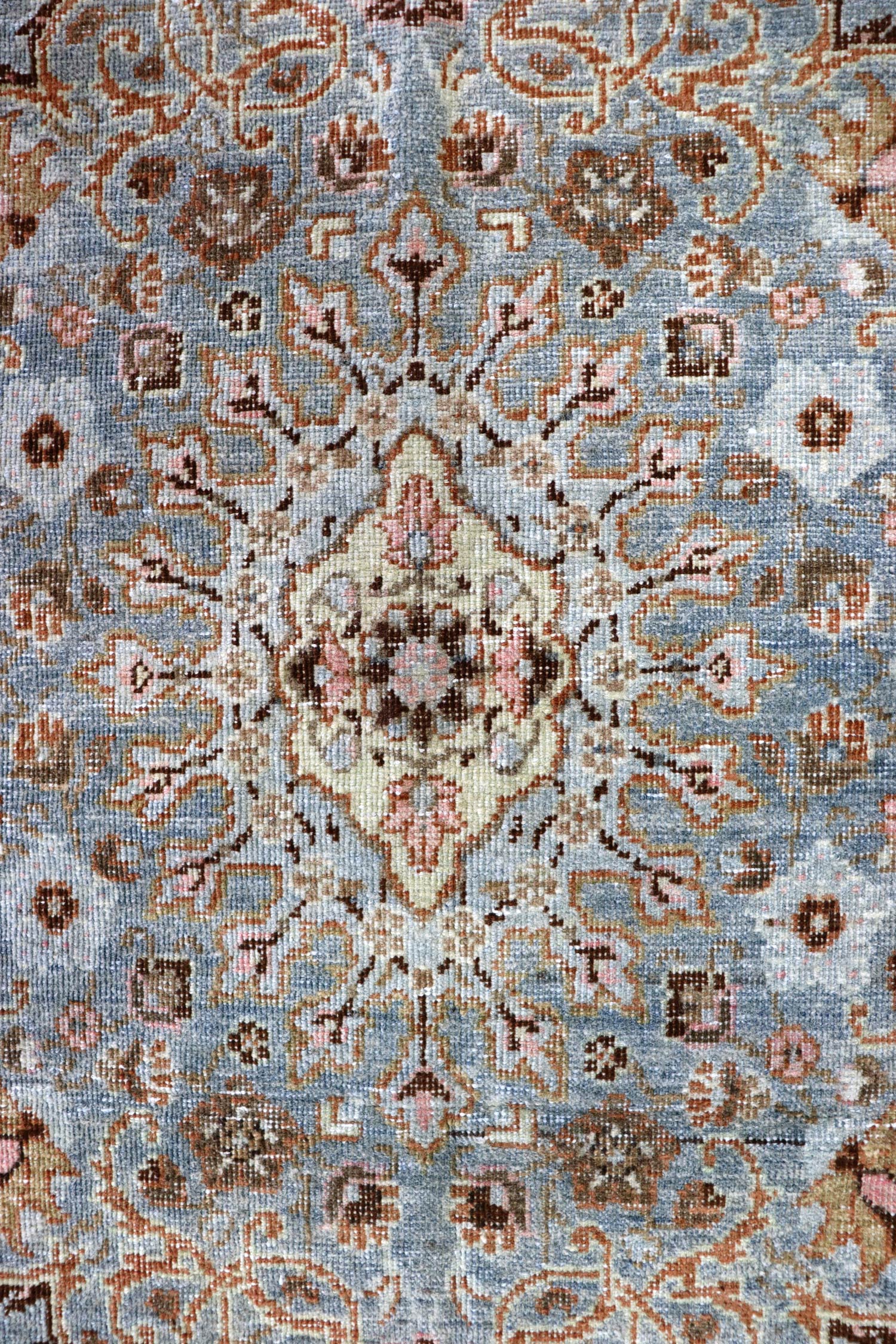 Vintage Haji Jalili Tabriz Handwoven Transitional Rug, J65328