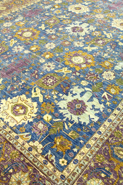 Harshang Handwoven Transitional Rug, J62572