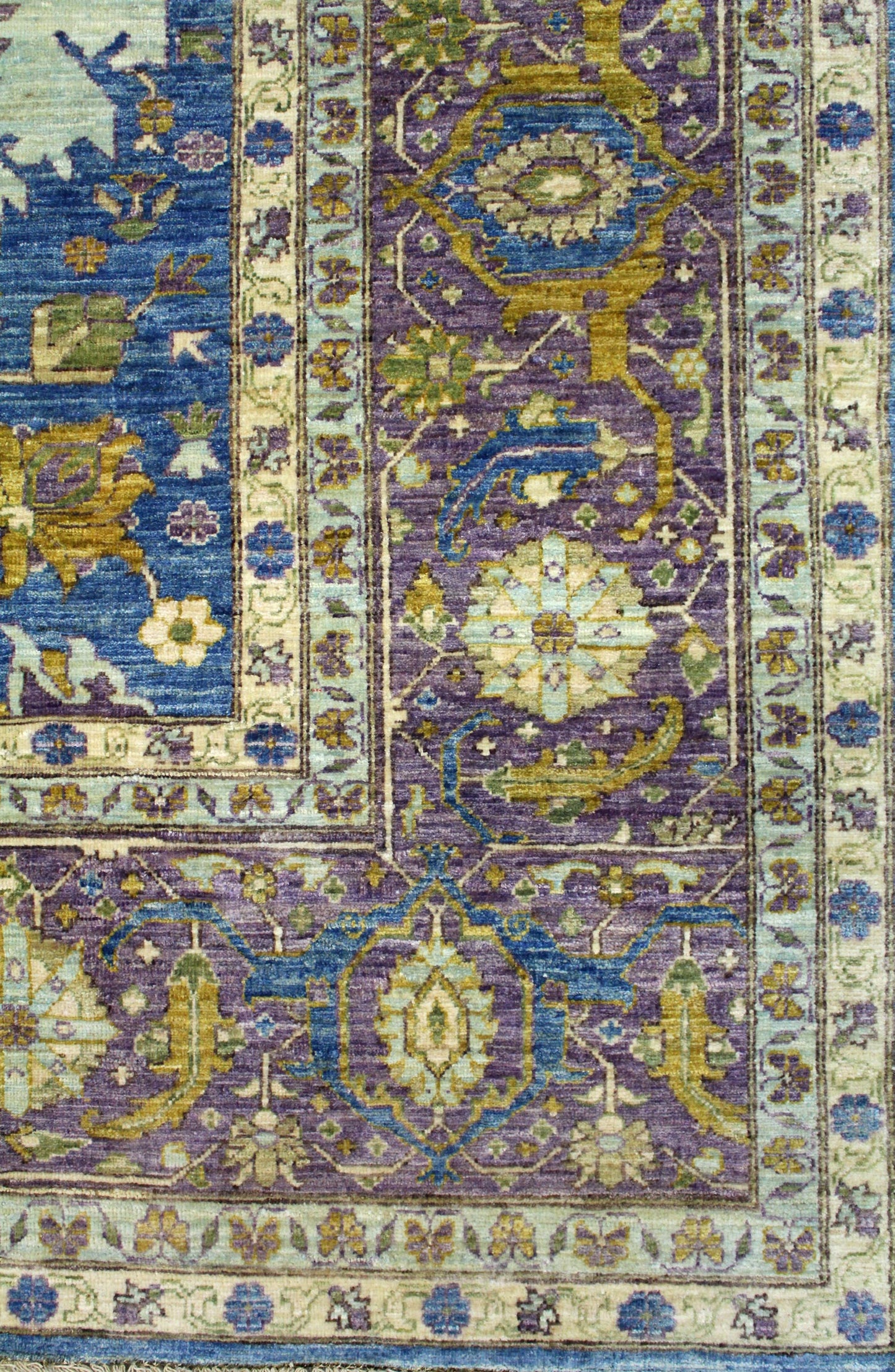 Harshang Handwoven Transitional Rug, J62572