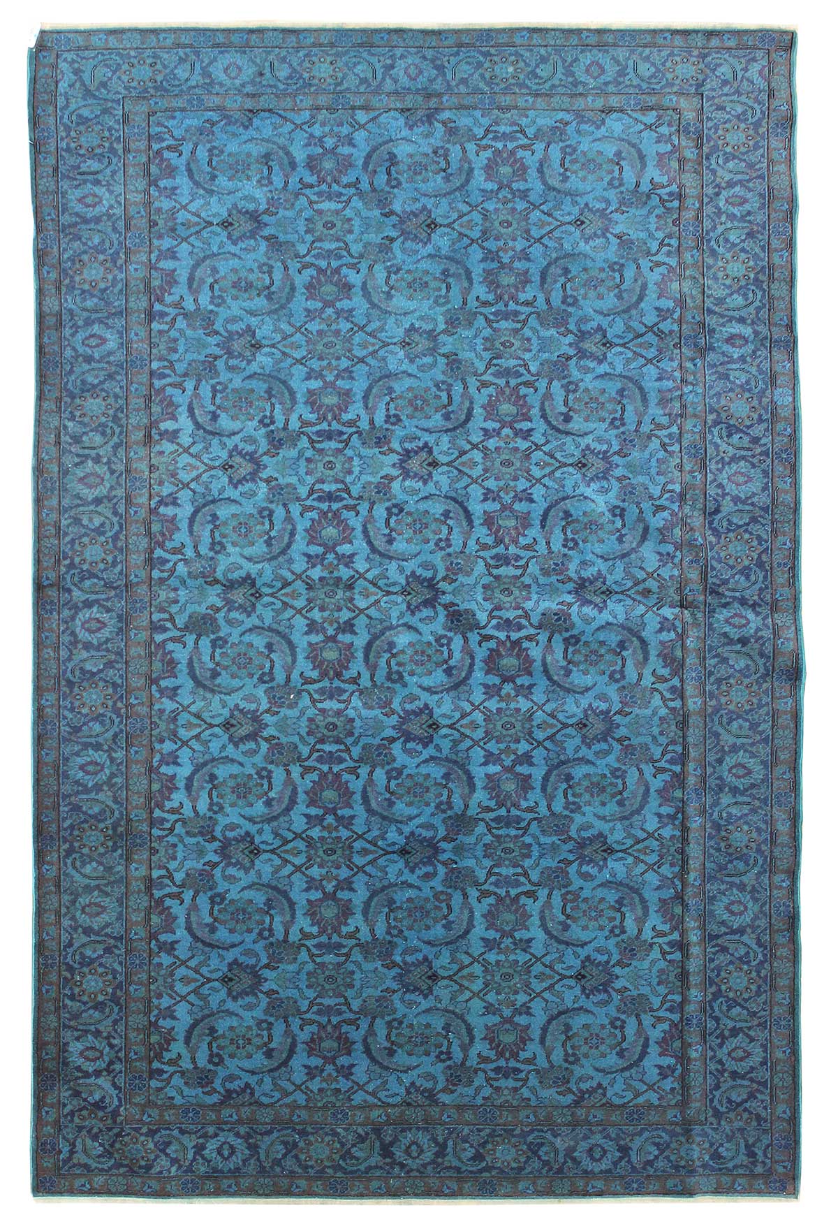 Antique Kayseri Handwoven Transitional Rug