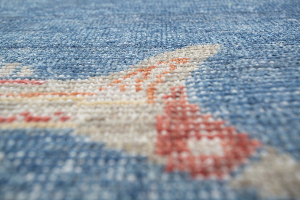 Large Fish Handwoven Transitional Rug | Landry & Arcari