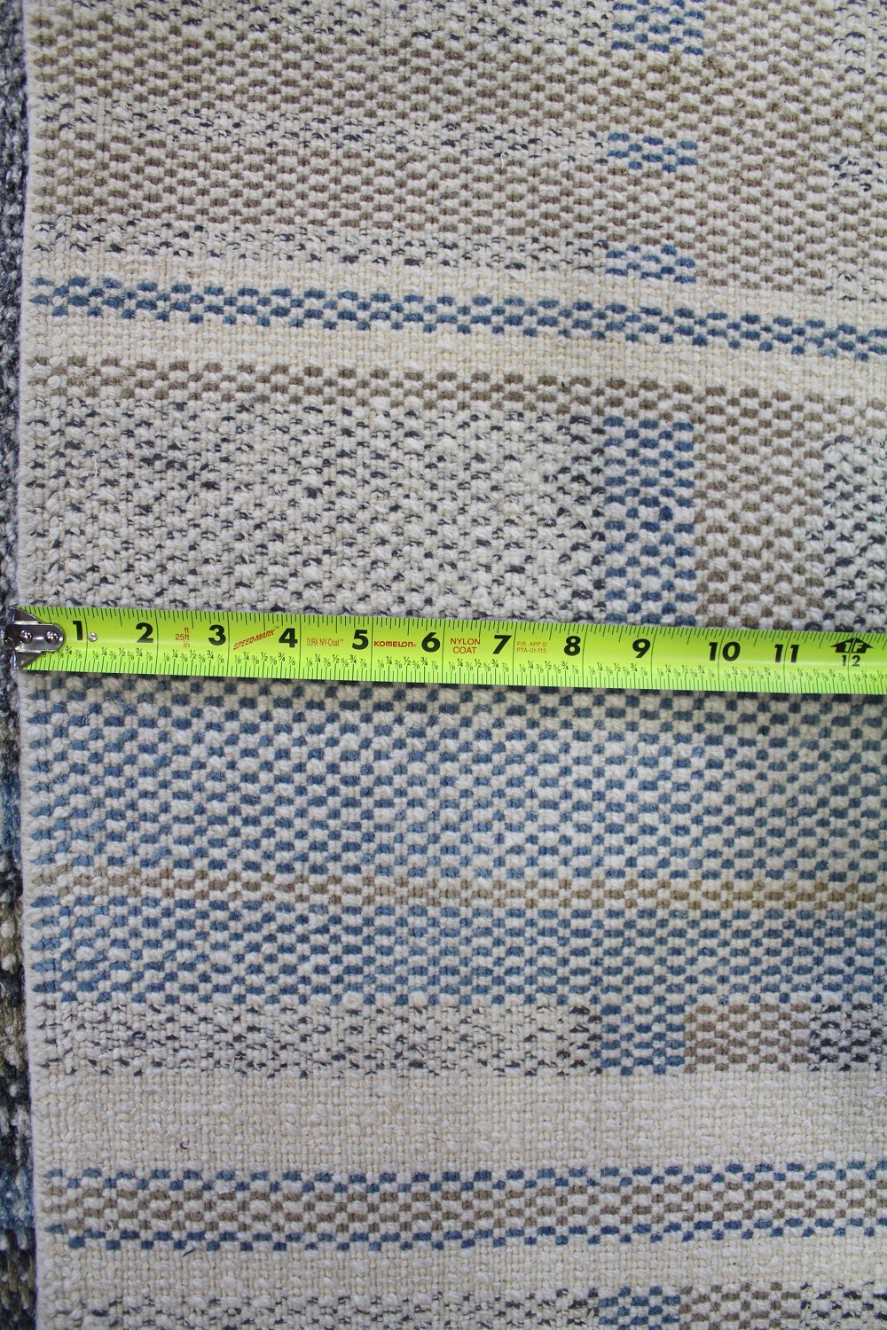 Plaid Handwoven Transitional Rug, J60263