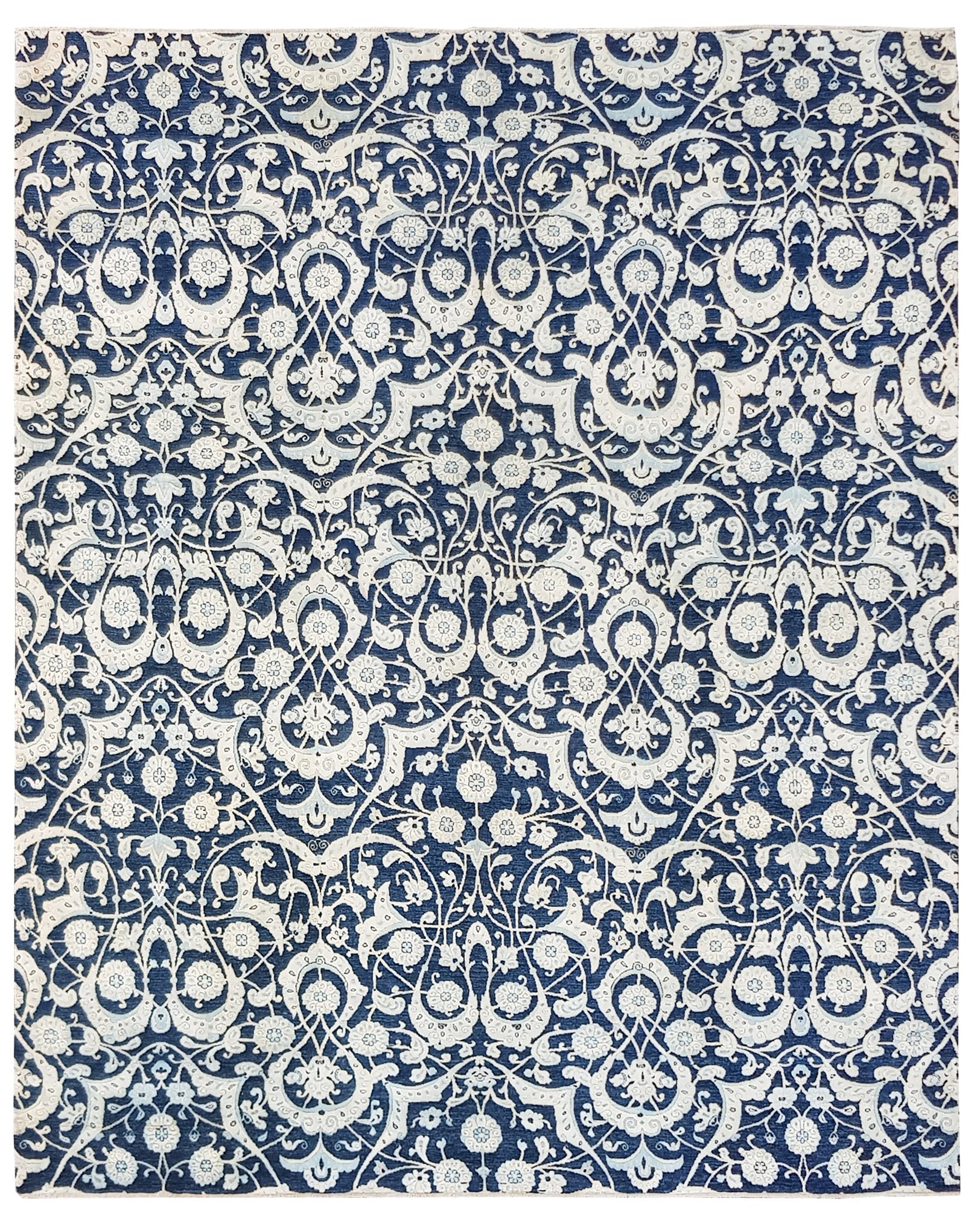 Scroll Handwoven Transitional Rug