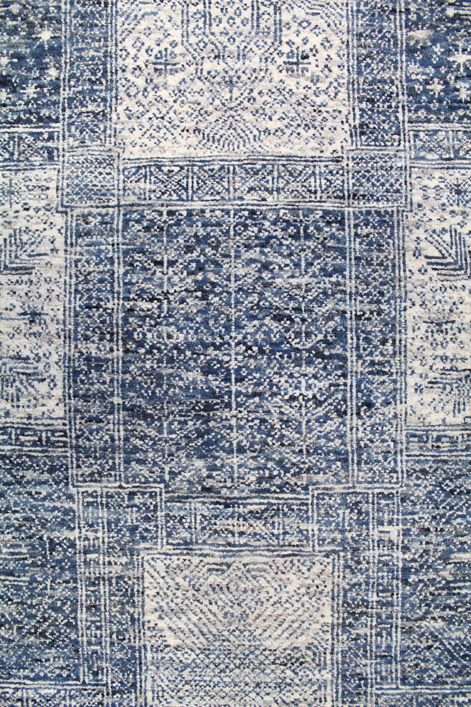 Spanish Tile Handwoven Transitional Rug, J61125