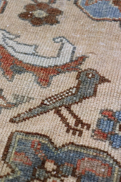 Vintage Tafresh Handwoven Transitional Rug, J66543