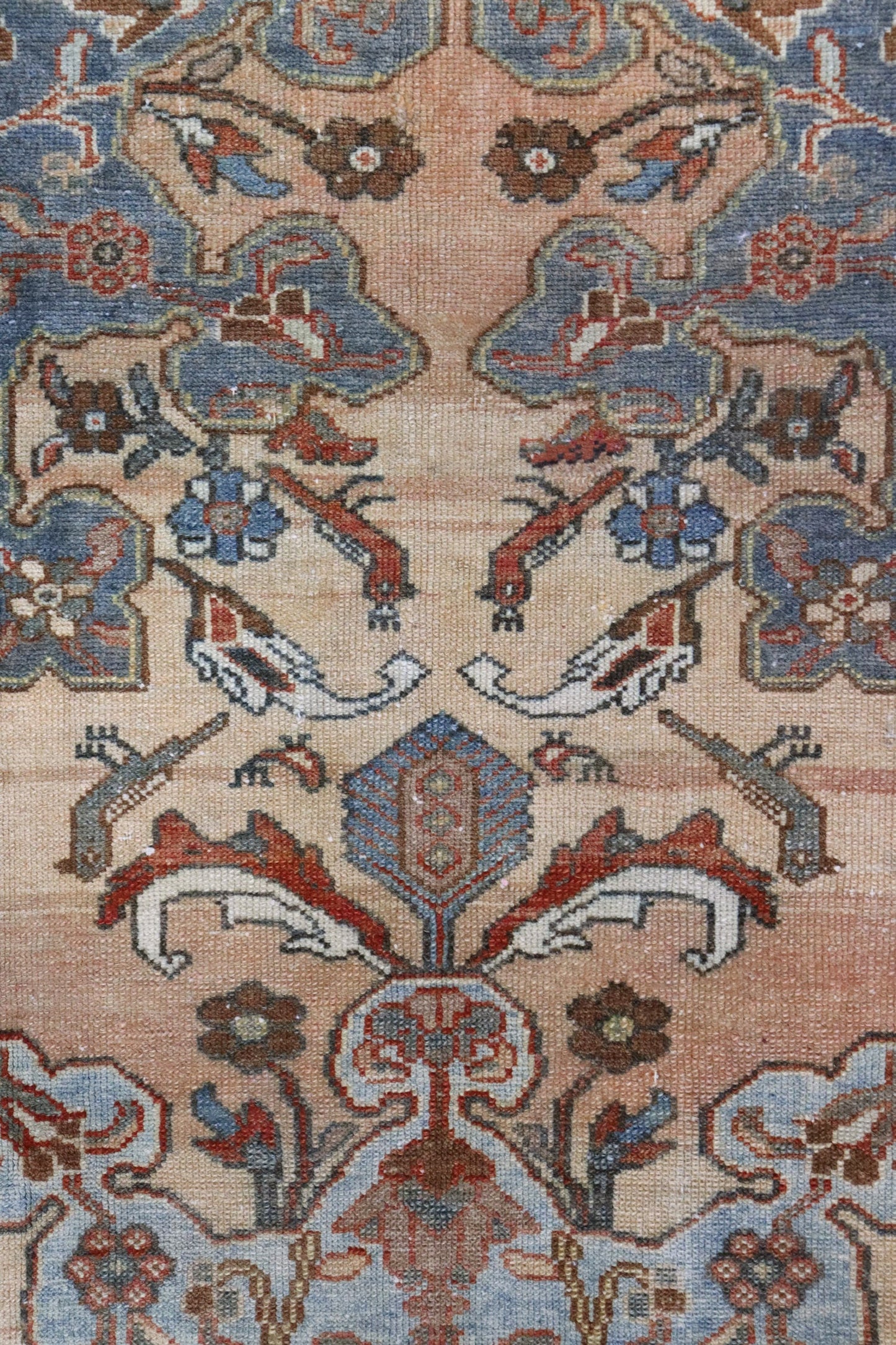 Vintage Tafresh Handwoven Transitional Rug, J66543