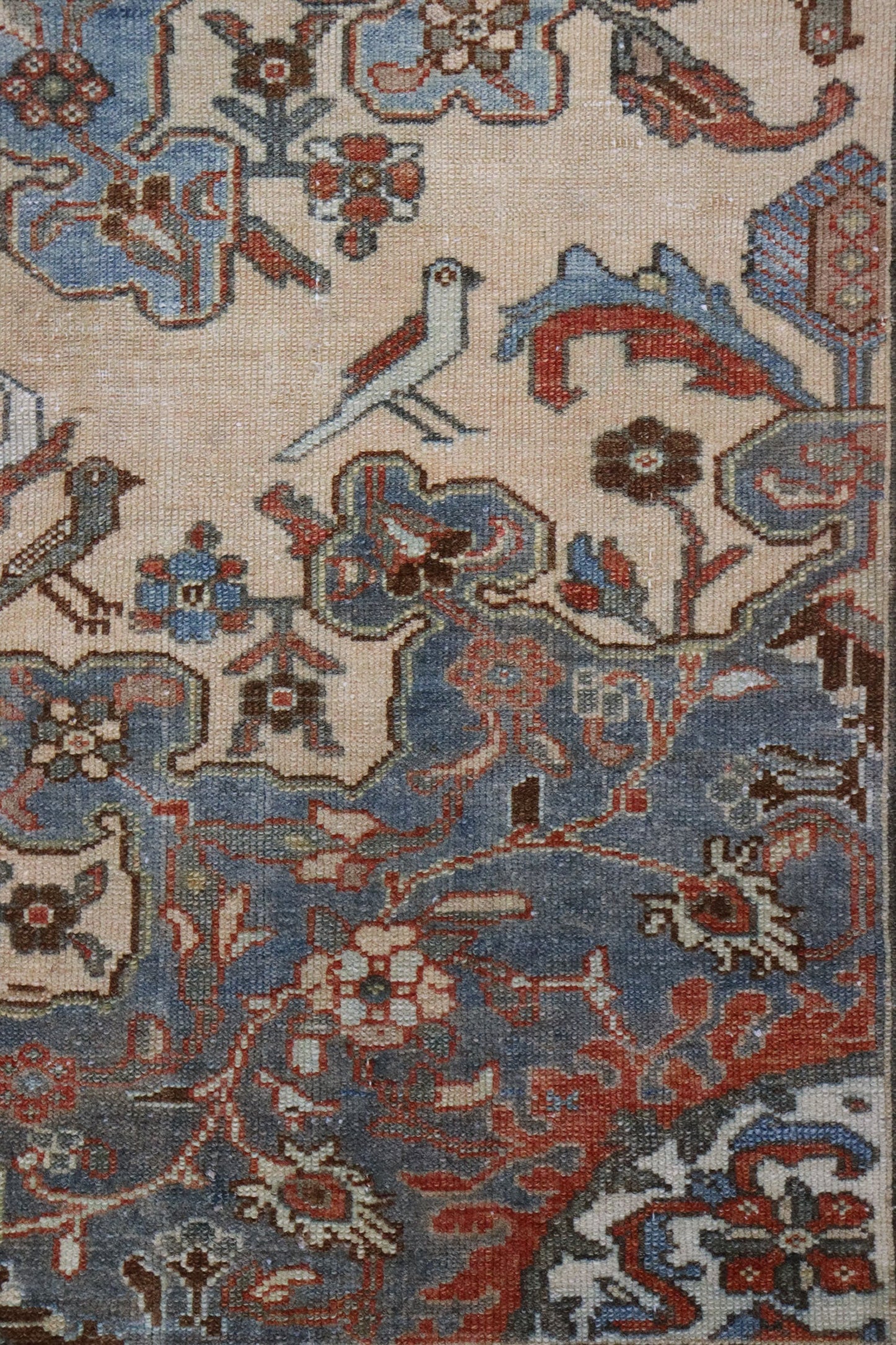 Vintage Tafresh Handwoven Transitional Rug, J66543