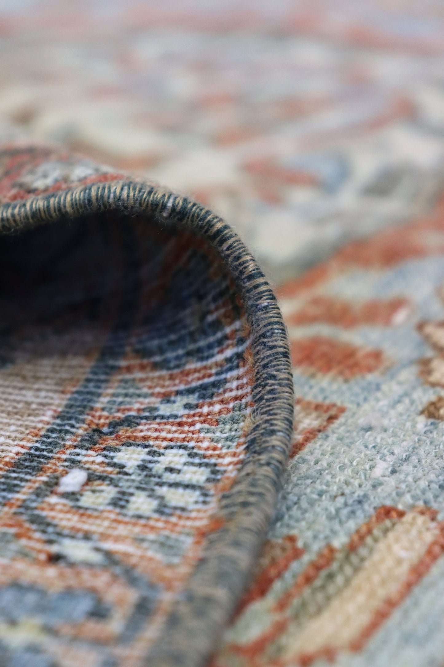 Vintage Tafresh Handwoven Transitional Rug, J66543