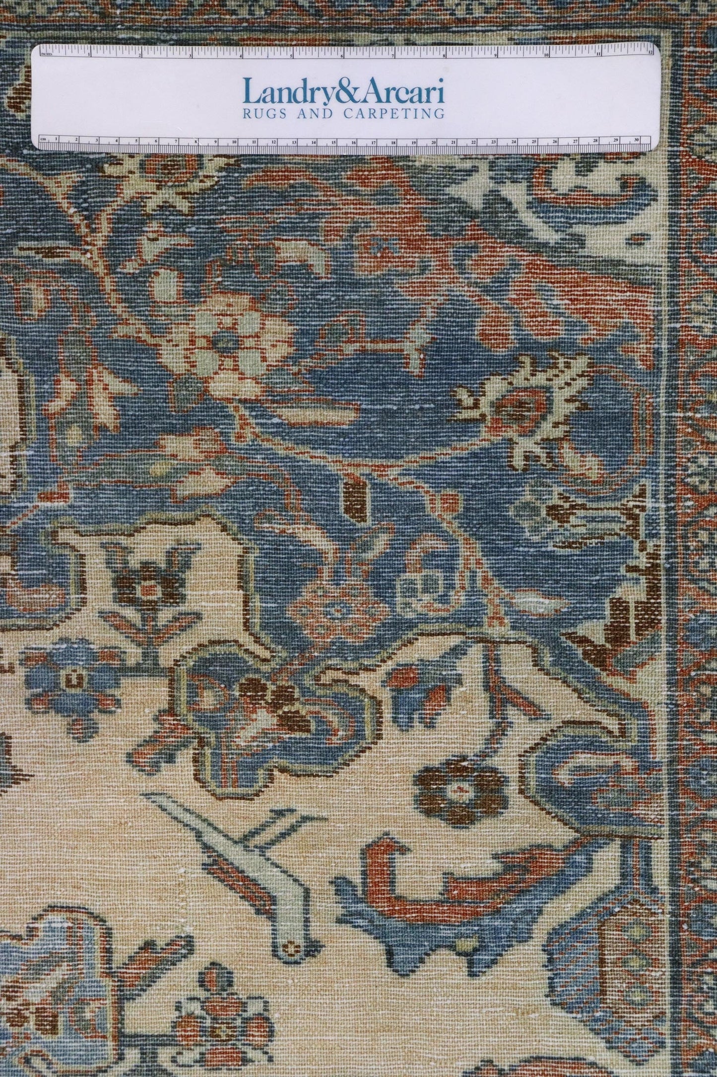 Vintage Tafresh Handwoven Transitional Rug, J66543