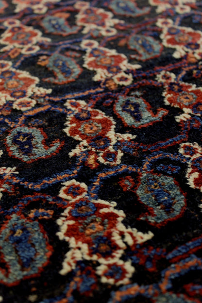 Vintage Afshar Handwoven Tribal Rug, J69505