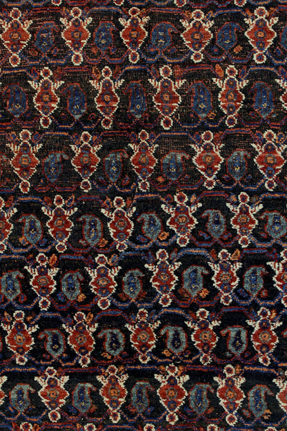 Vintage Afshar Handwoven Tribal Rug, J69505