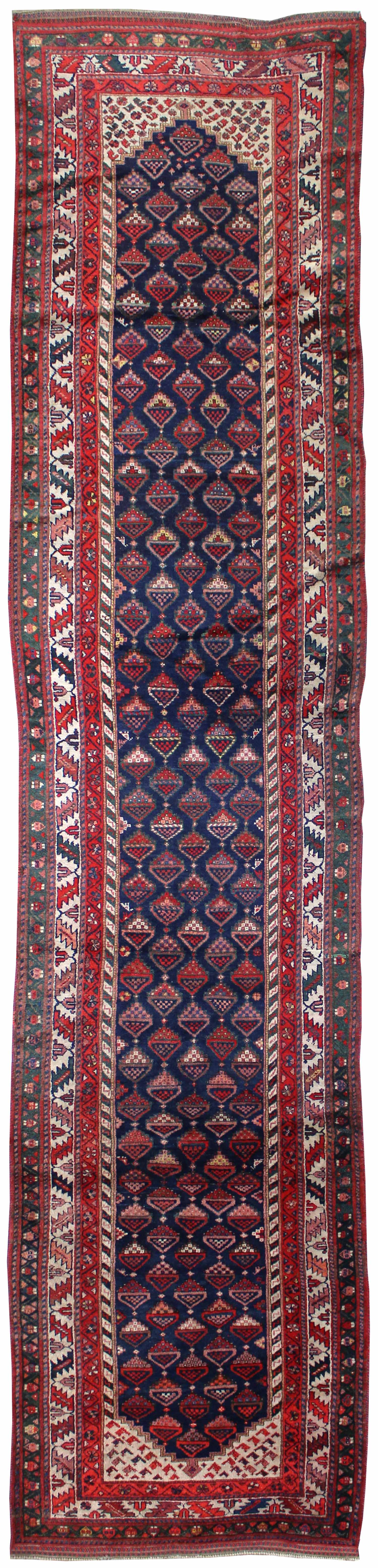 Antique Afshar Handwoven Tribal Rug