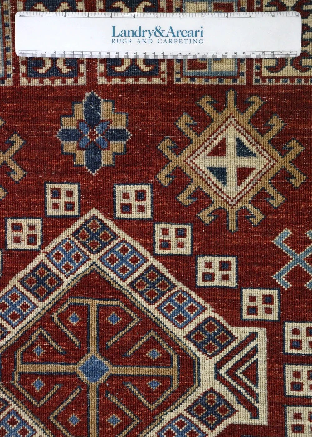 Akstafa Handwoven Tribal Rug, J63723