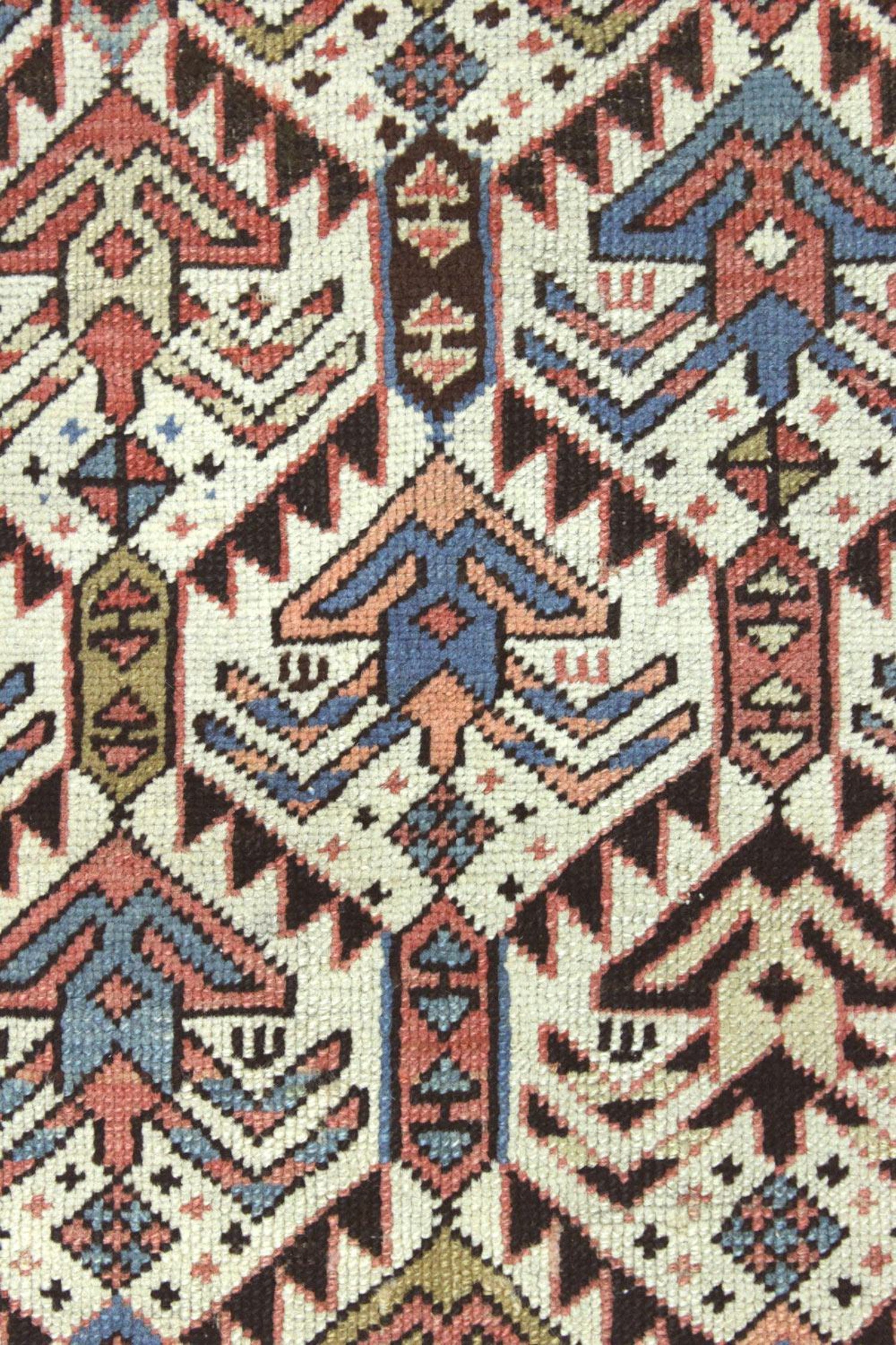 Antique Akstafa Prayer Handwoven Tribal Rug, JF8602