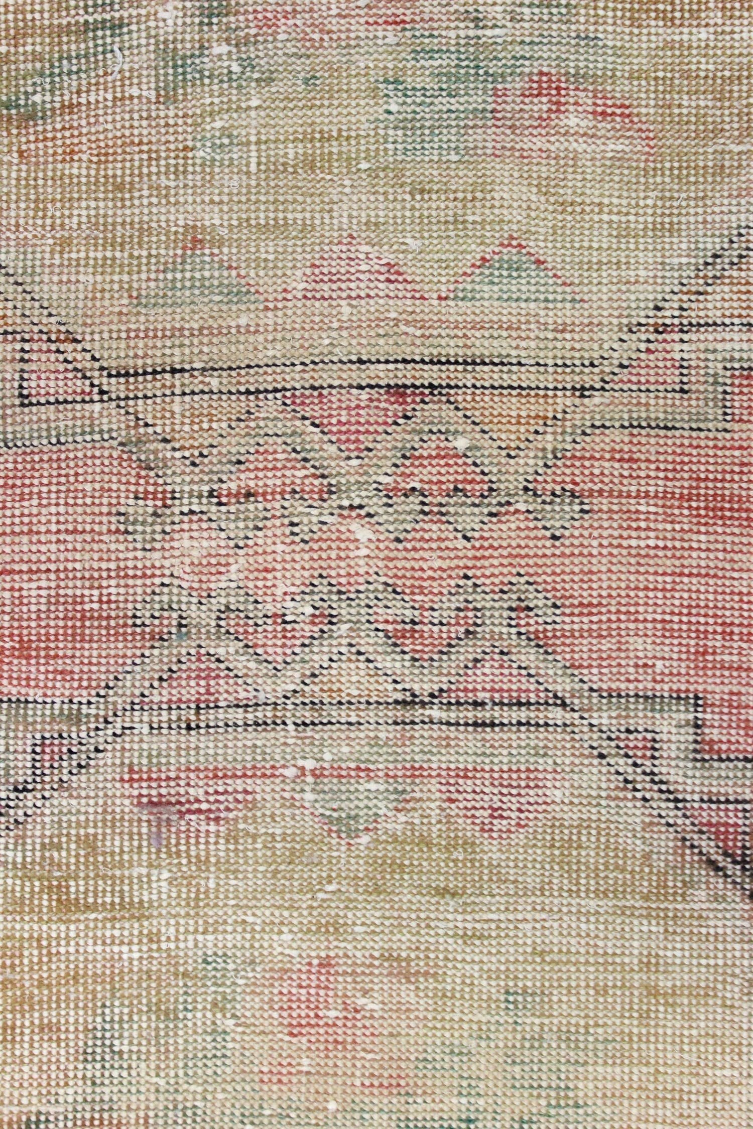 Vintage Anadolu Handwoven Tribal Rug, J68954