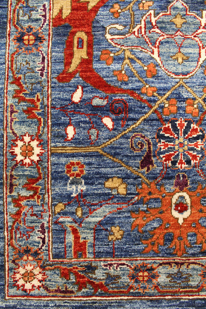 Arabesque Handwoven Tribal Rug, J60980