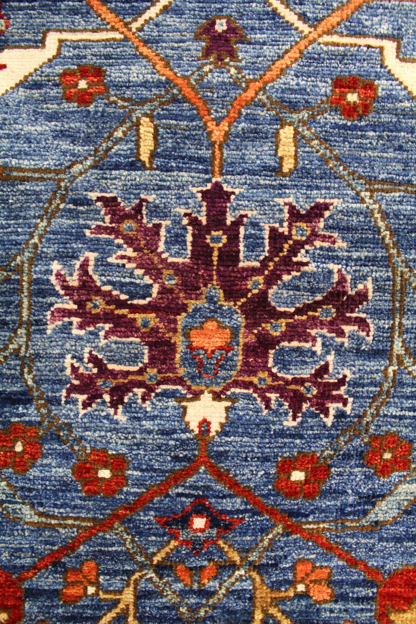 Arabesque Handwoven Tribal Rug, J60980