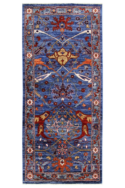 Arabesque Handwoven Tribal Rug