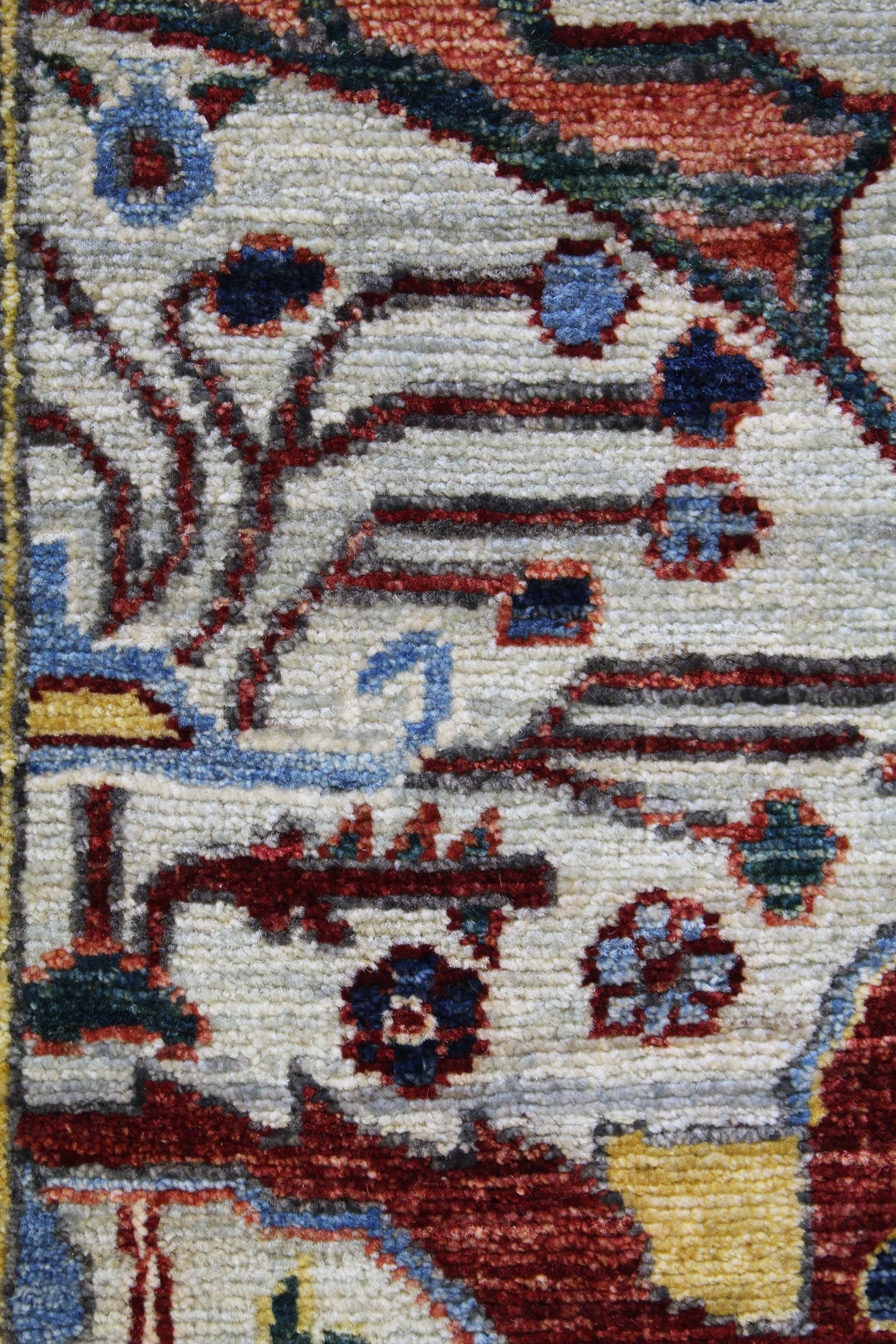 Arabesque Handwoven Tribal Rug, J62699