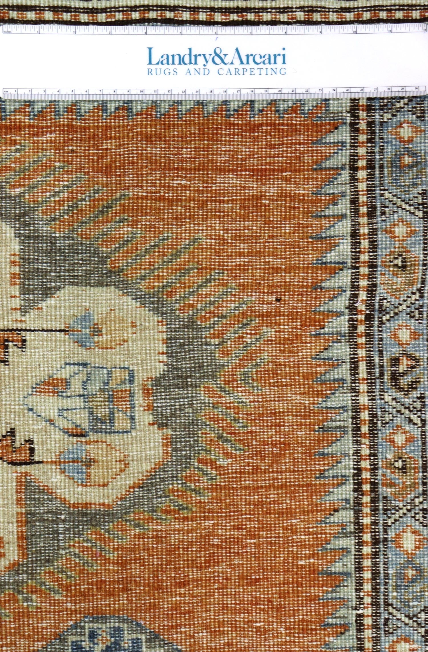 Vintage Azerbijani Handwoven Tribal Rug, J65331
