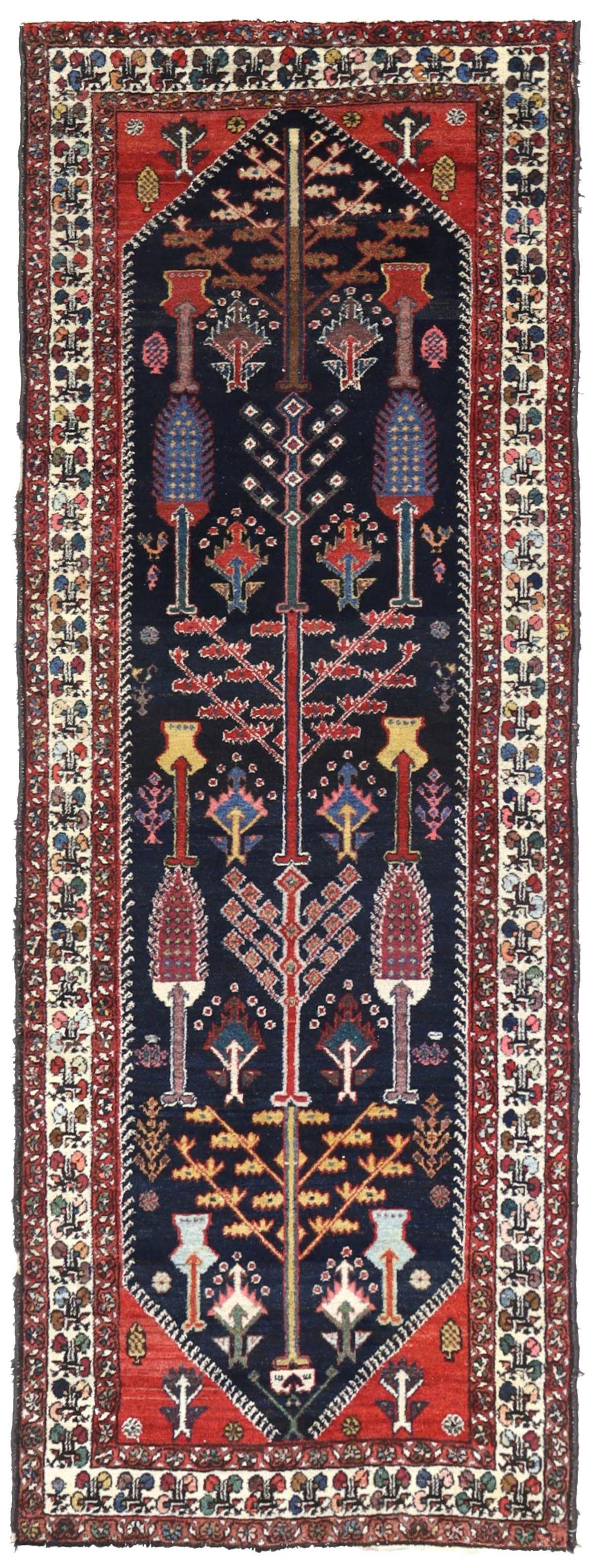 Antique Bakhtiari Handwoven Tribal Rug | Landry & Arcari – Landry