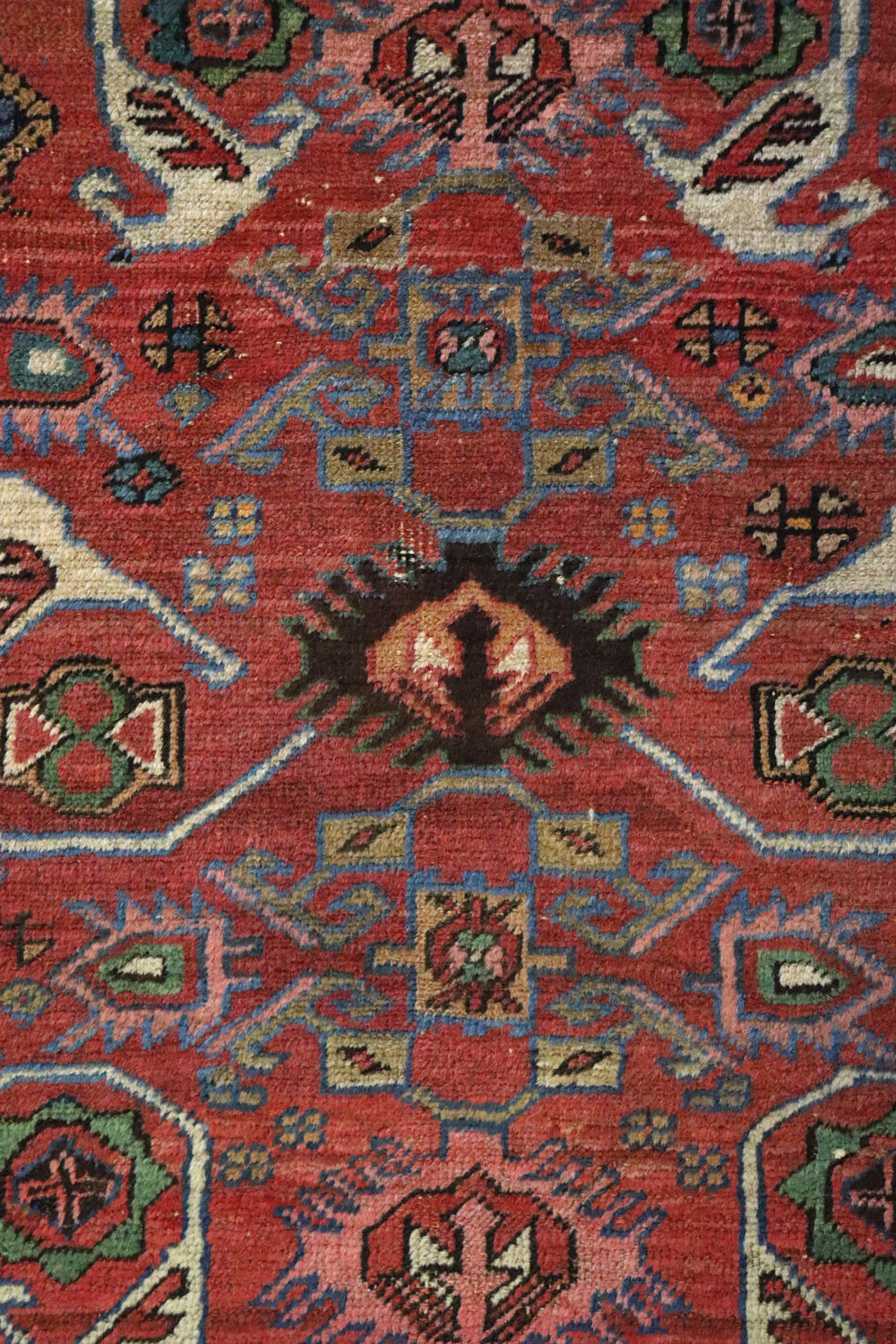 Antique Bakshaish Handwoven Tribal Rug, J67947