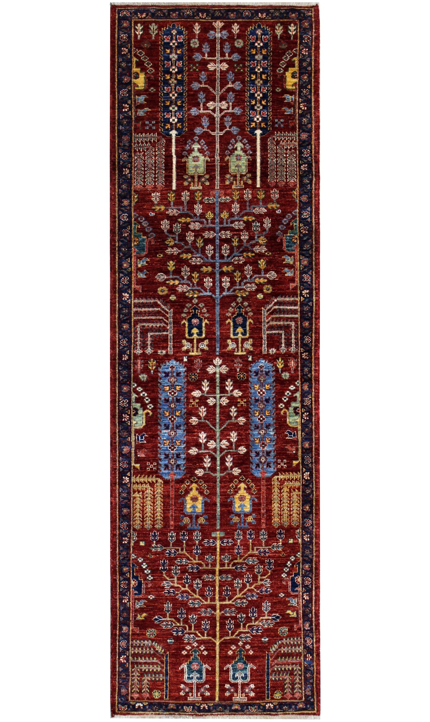 Bakshaish Willow Handwoven Tribal Rug