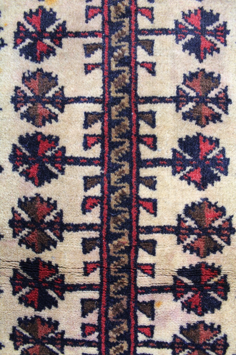 Vintage Baluchi Handwoven Tribal Rug, J60651
