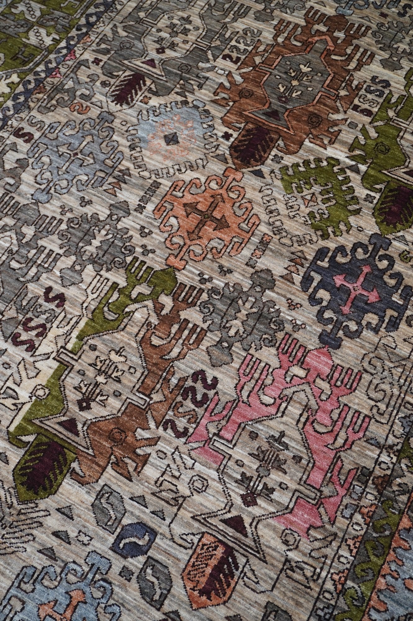 Baluchi Handwoven Tribal Rug, J64439